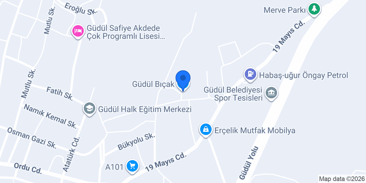 Güdül Bıçak konumu
