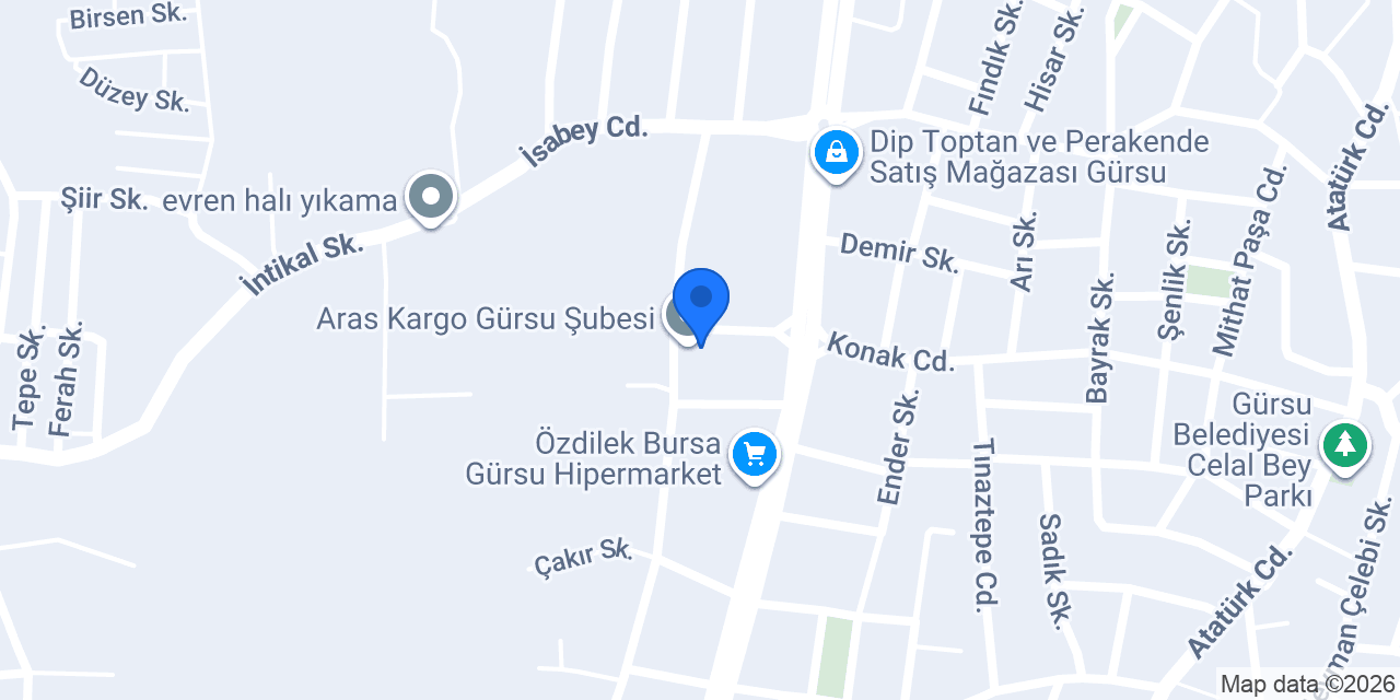 Gürsu Waffle Lab konumu