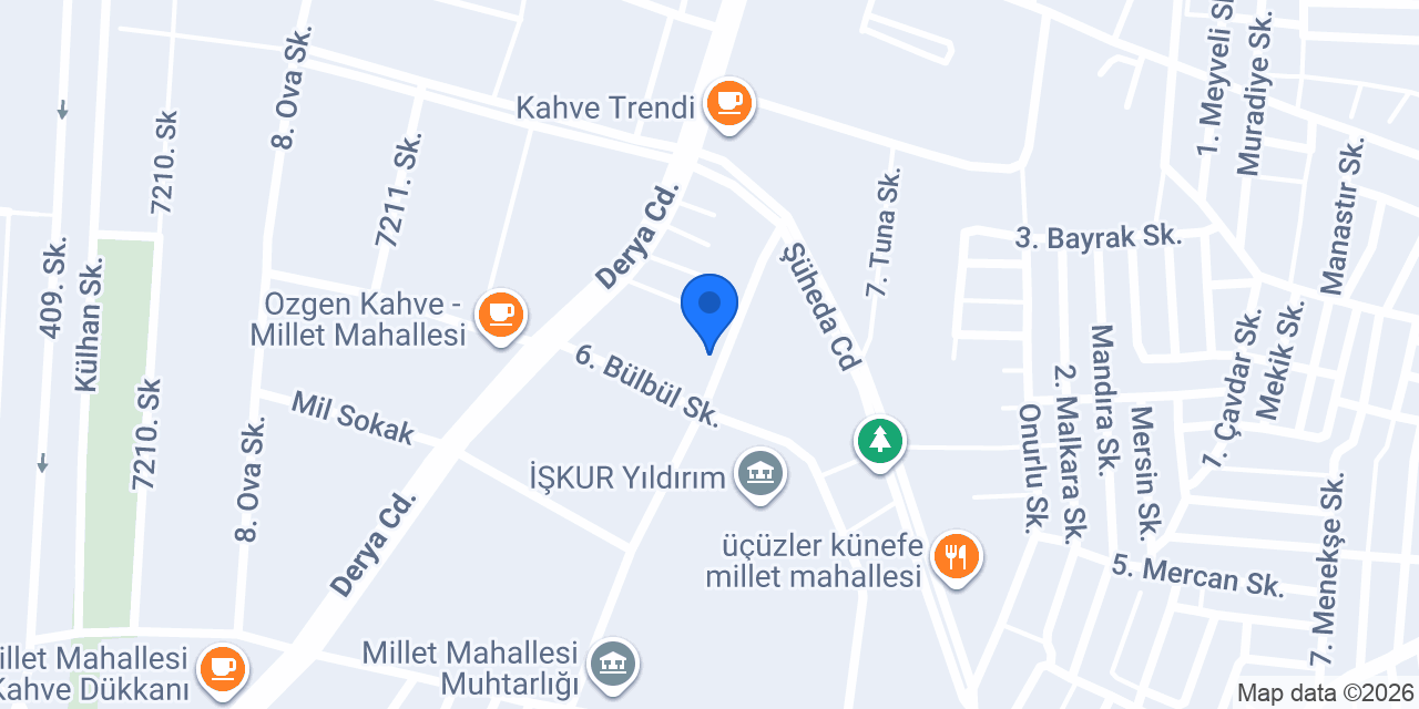 Yildiz Dry Kuru Temizleme Ütü Evi konumu