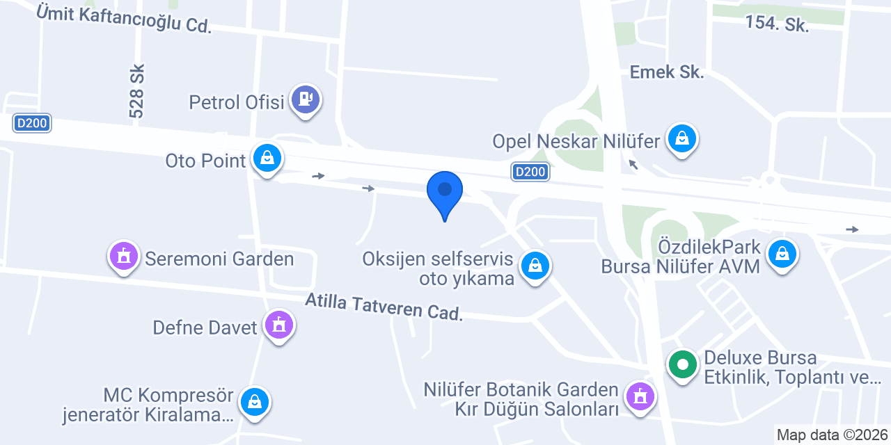 TEK ENERJİ konumu