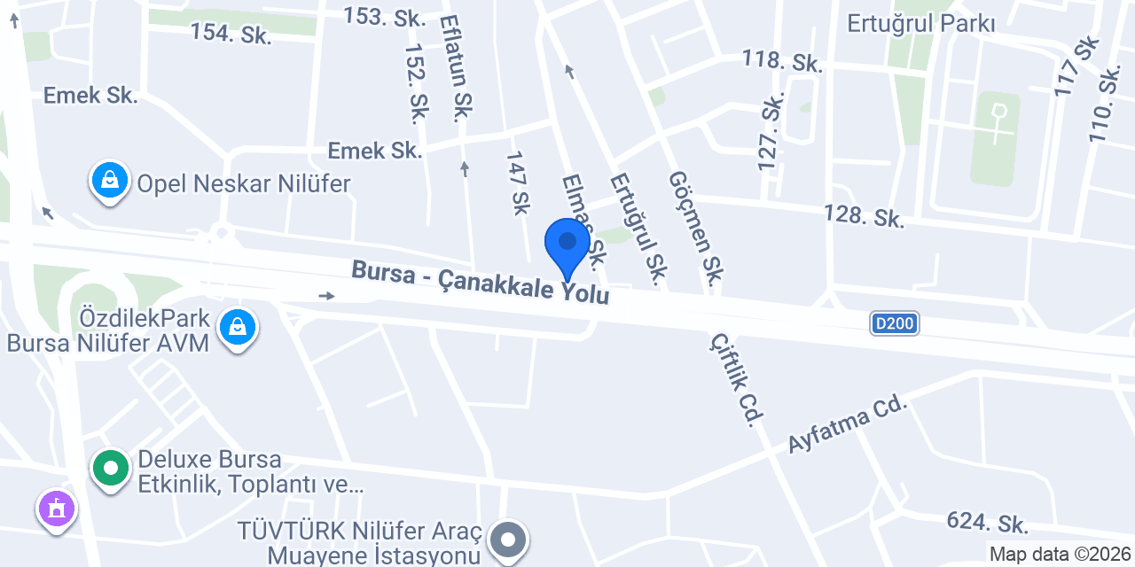 Sinan Polat Sigorta Bursa Şubesi konumu