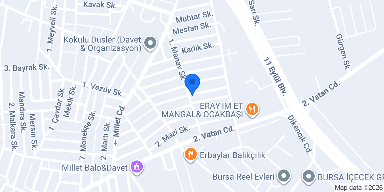 Atan Nakliyat konumu