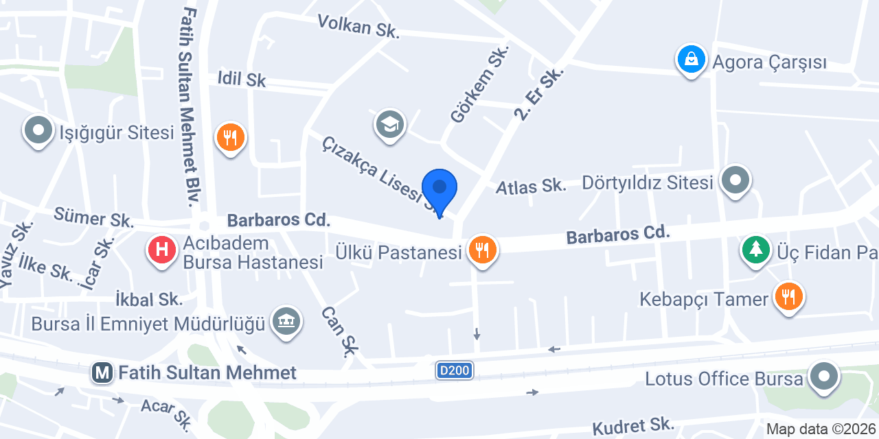 Butik Ayakkabı konumu
