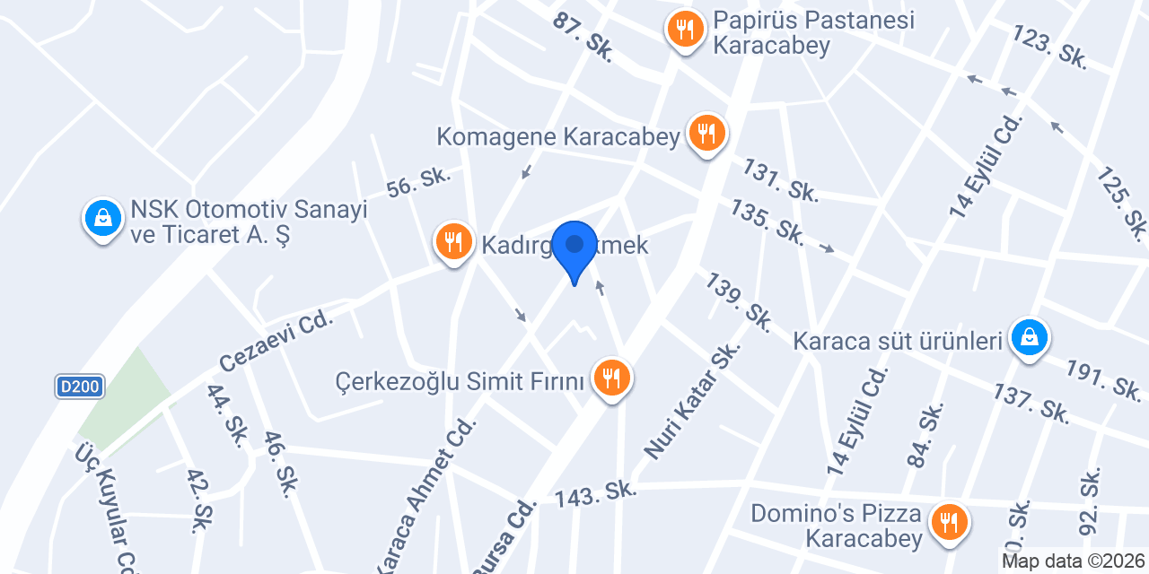 Karacabey Asansörlü Taşıma konumu