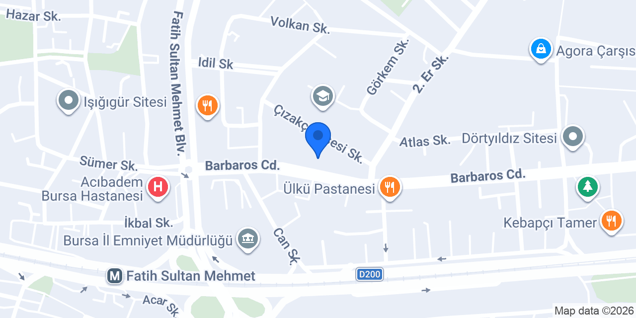 REMAX LEON BURSA konumu