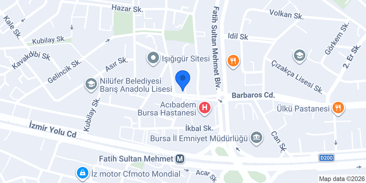 Doç. Dr. Engin Korkmazer konumu