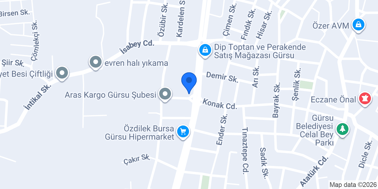 Merkez Ticaret konumu