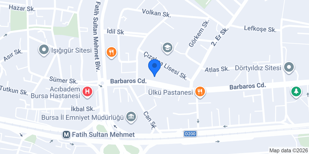 Gülay gülşah kişisel bakım salonu konumu