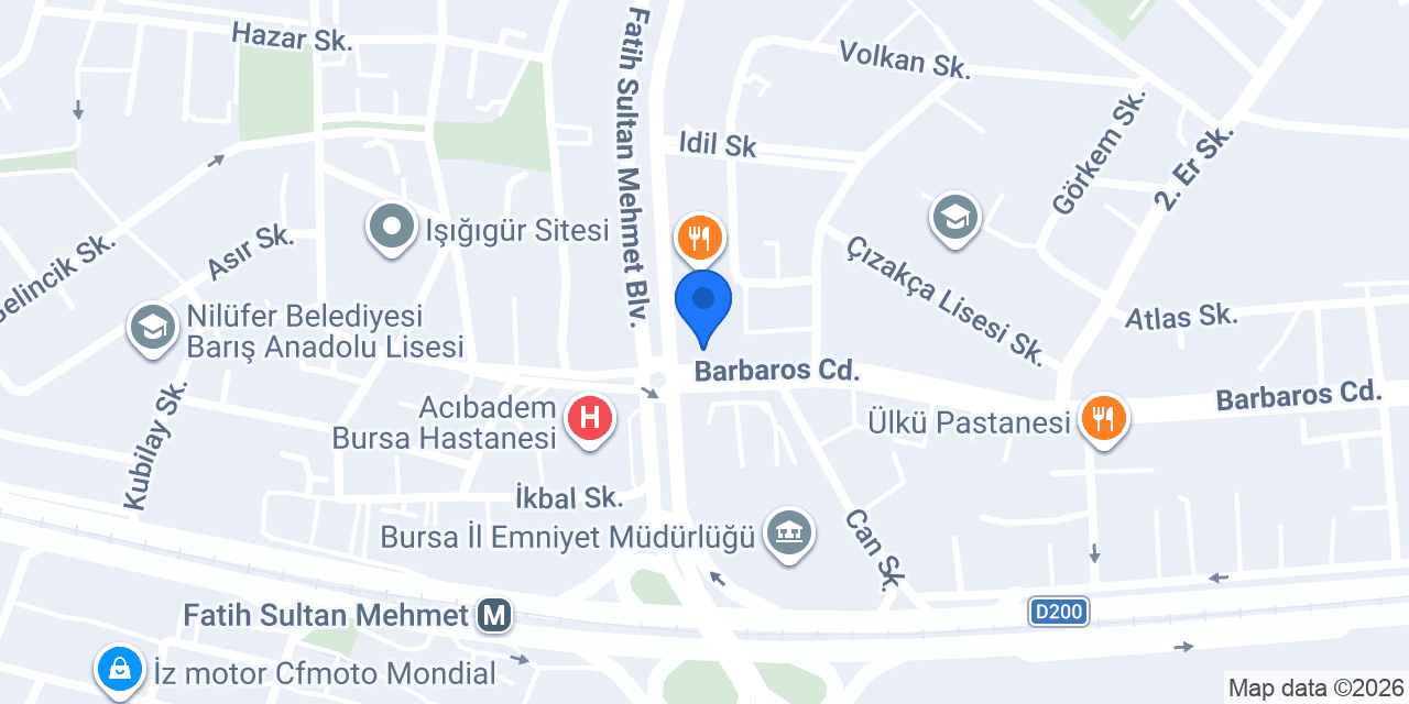 DİŞ HEKİMİ BÜLENT ERBAŞ konumu