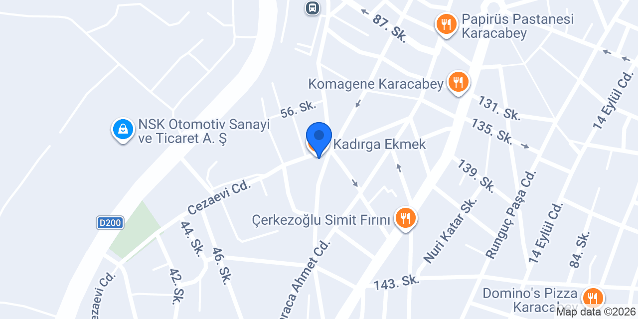 Kadırga Ekmek konumu