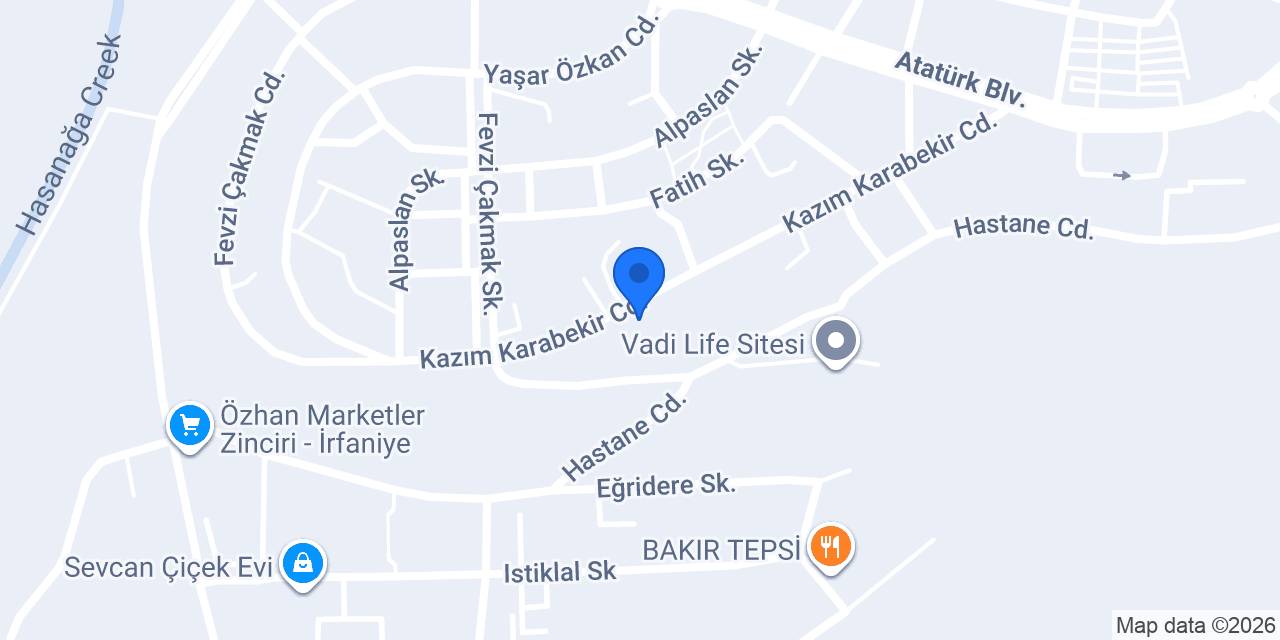 Balkan Kaptan Tekel Market konumu