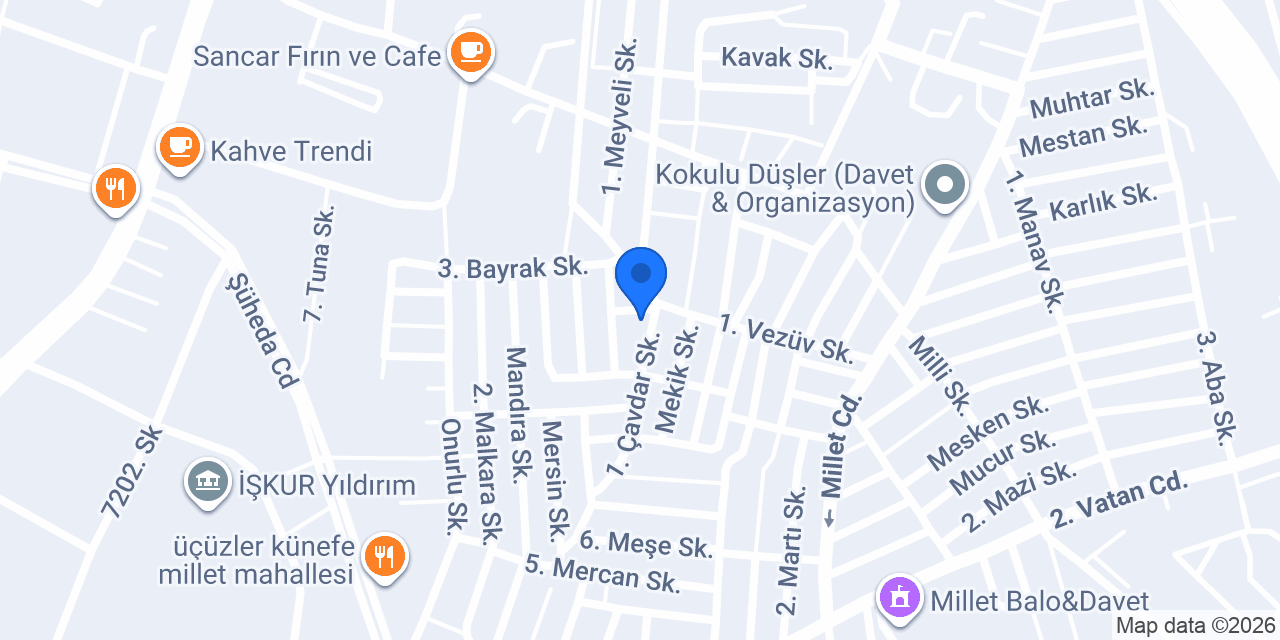 ED Oto Yıkama konumu
