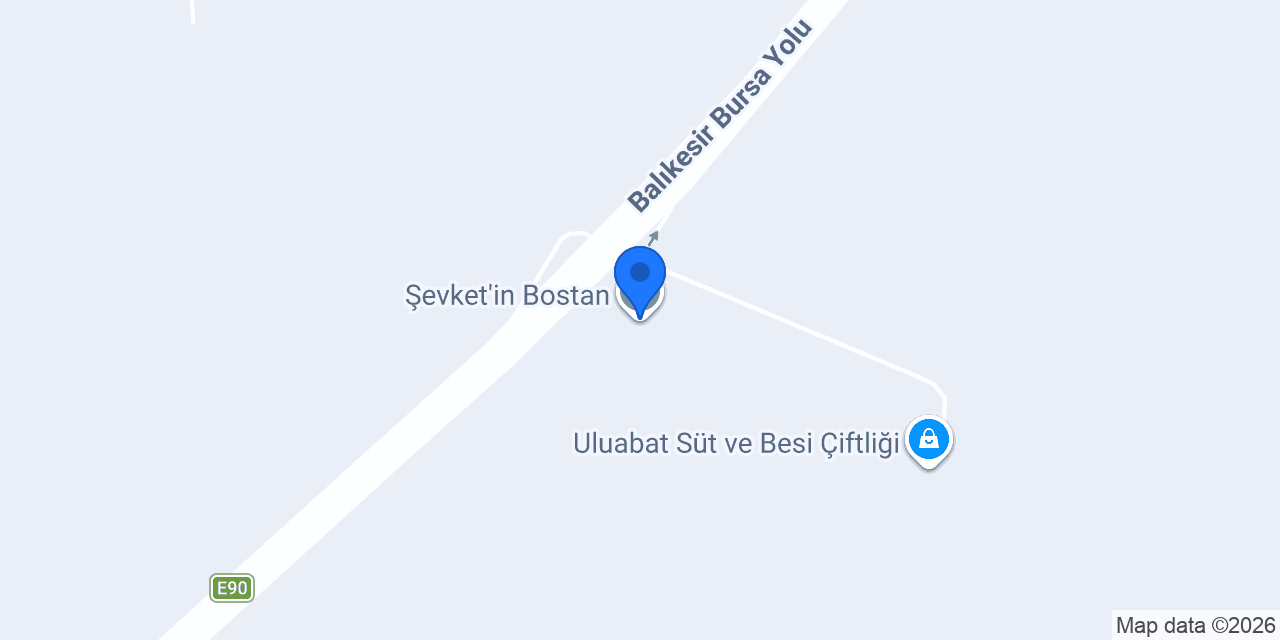 Şevket'in Bostan konumu