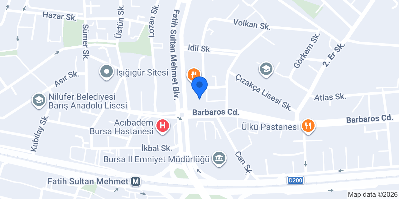 ELT Yurtdışı Eğitim Bursa konumu