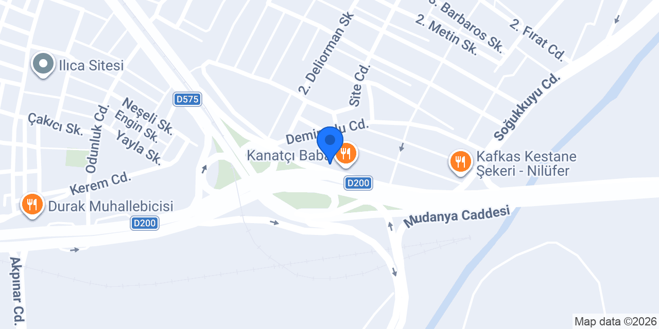 Teknoser Çatı konumu