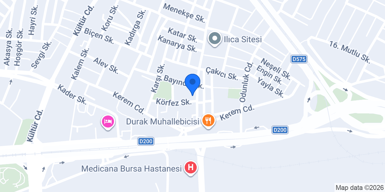 Tms Peyzaj konumu
