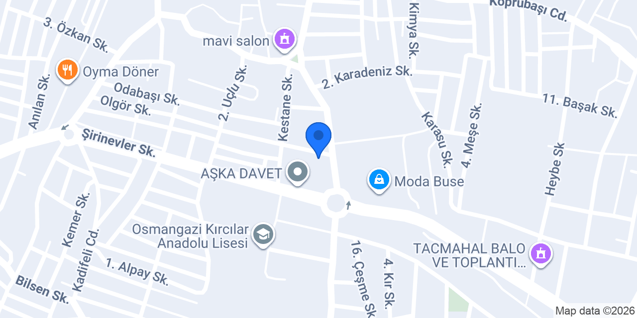 Bursa Yangın Tatbikatı - Özcan Yurtsever konumu