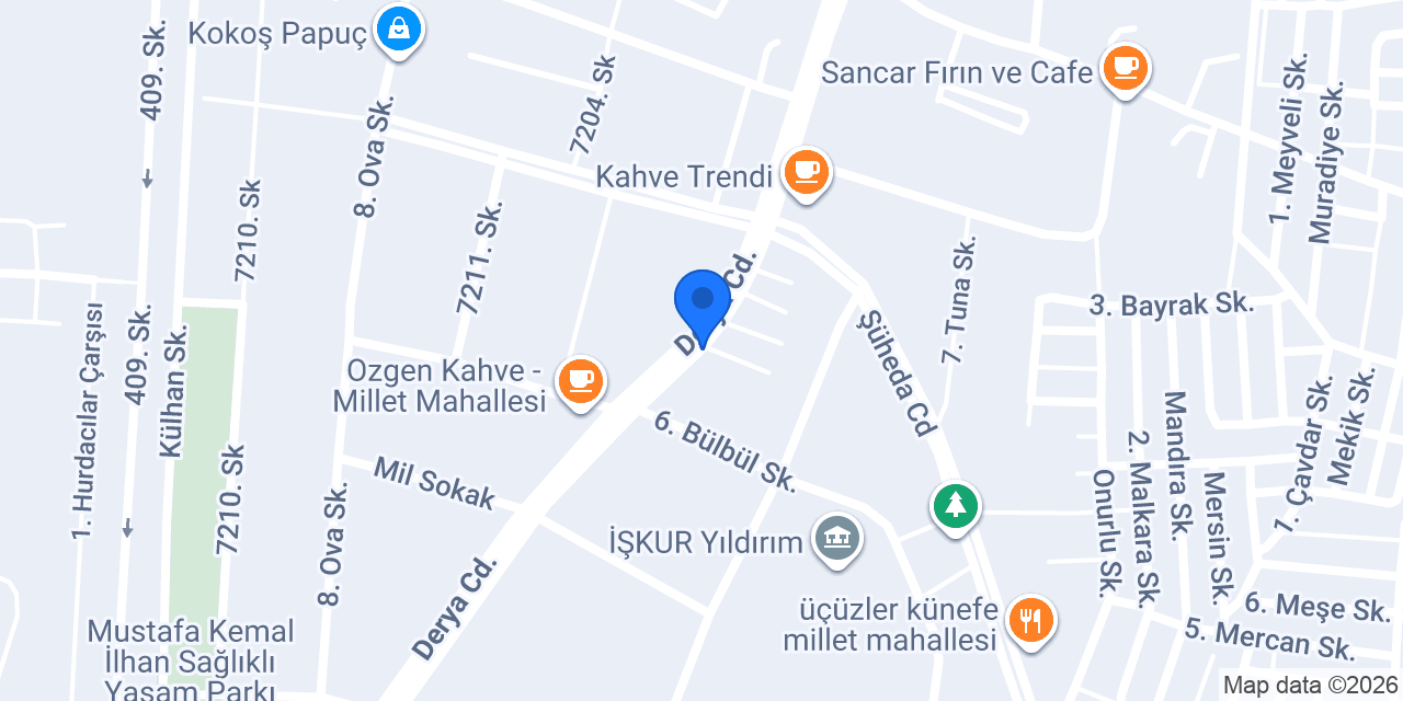 Pilavcı Özgür Usta konumu