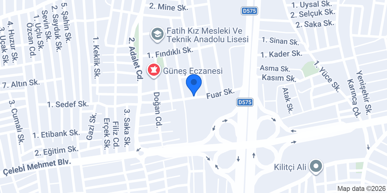 Bursa Çekici konumu