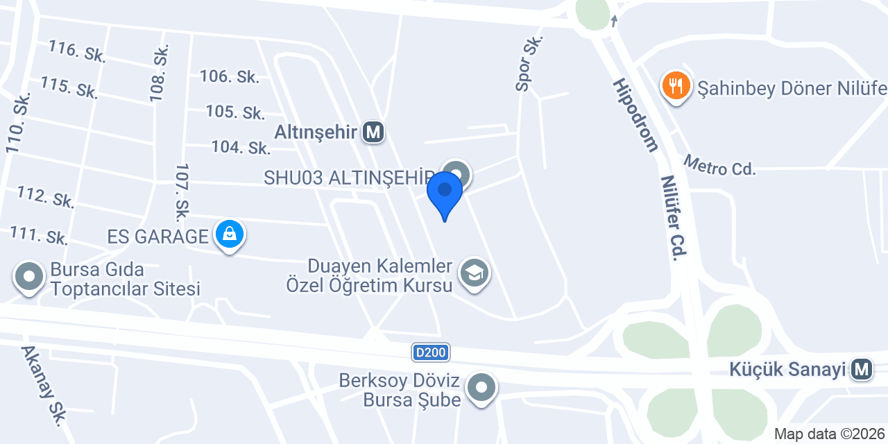 Balabey Grup Filo konumu