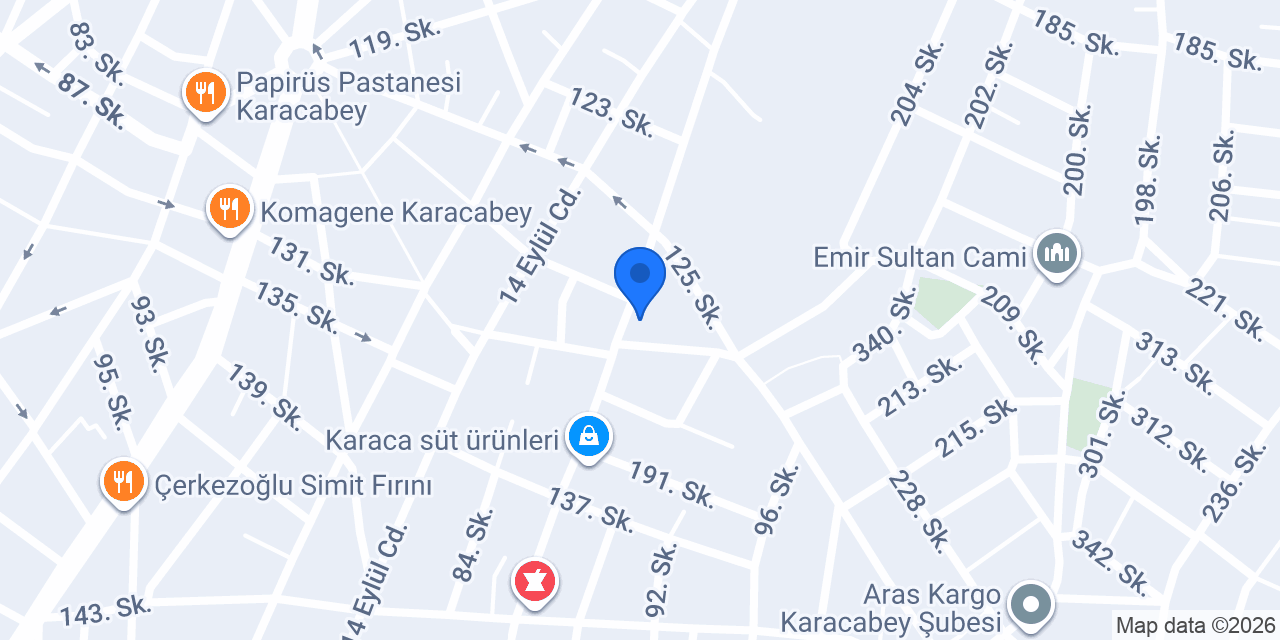 Karacabey İlçe Tarım ve Orman Müdürlüğü konumu