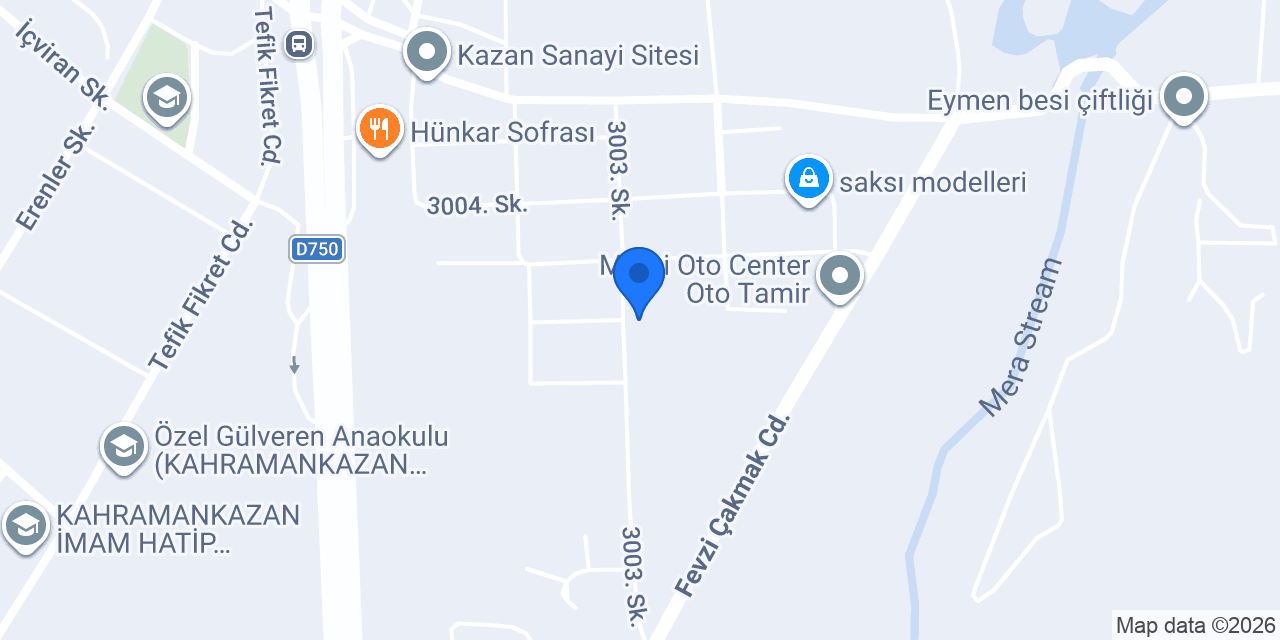 BARAN AUTO konumu