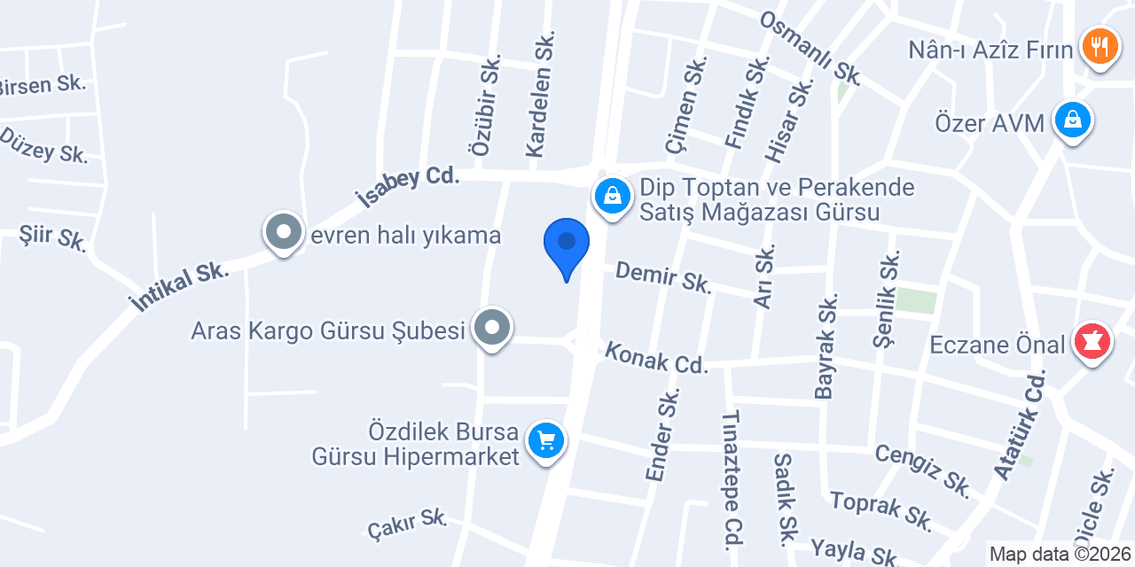 TURUNCU AVM konumu