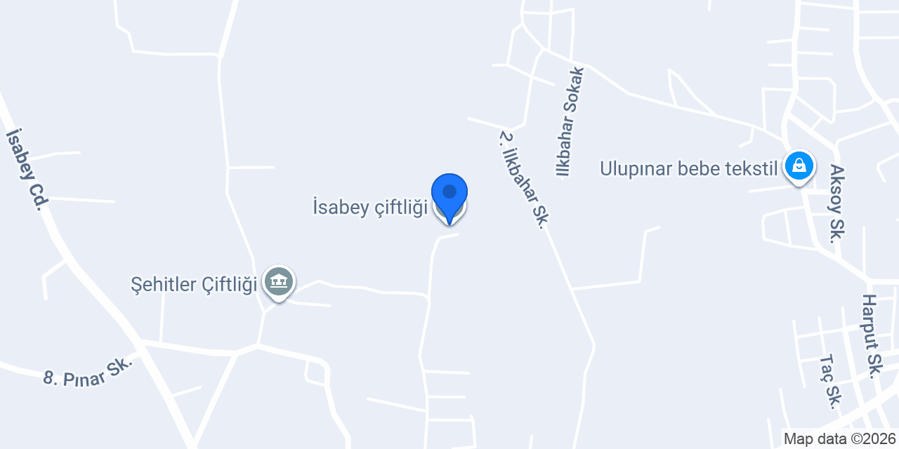 İsabey çiftliği konumu