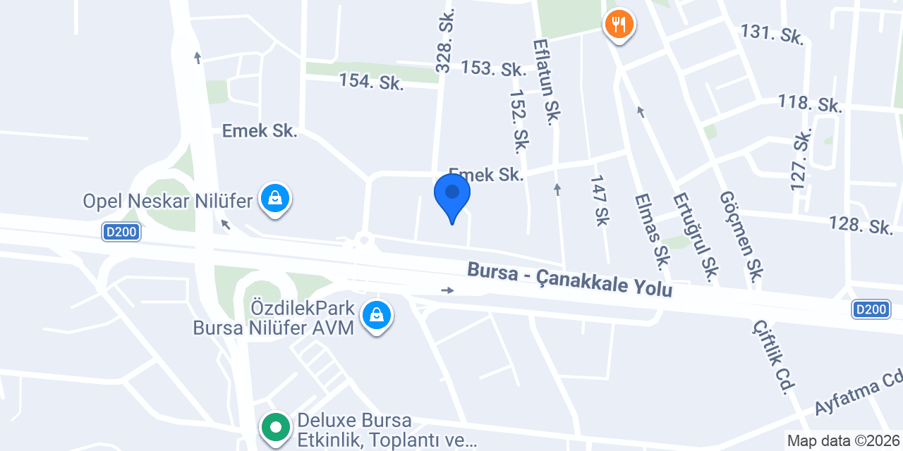 JAECOO Plaza Gönye konumu