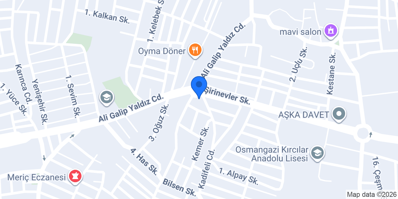 Besaş Başaran Gıda konumu