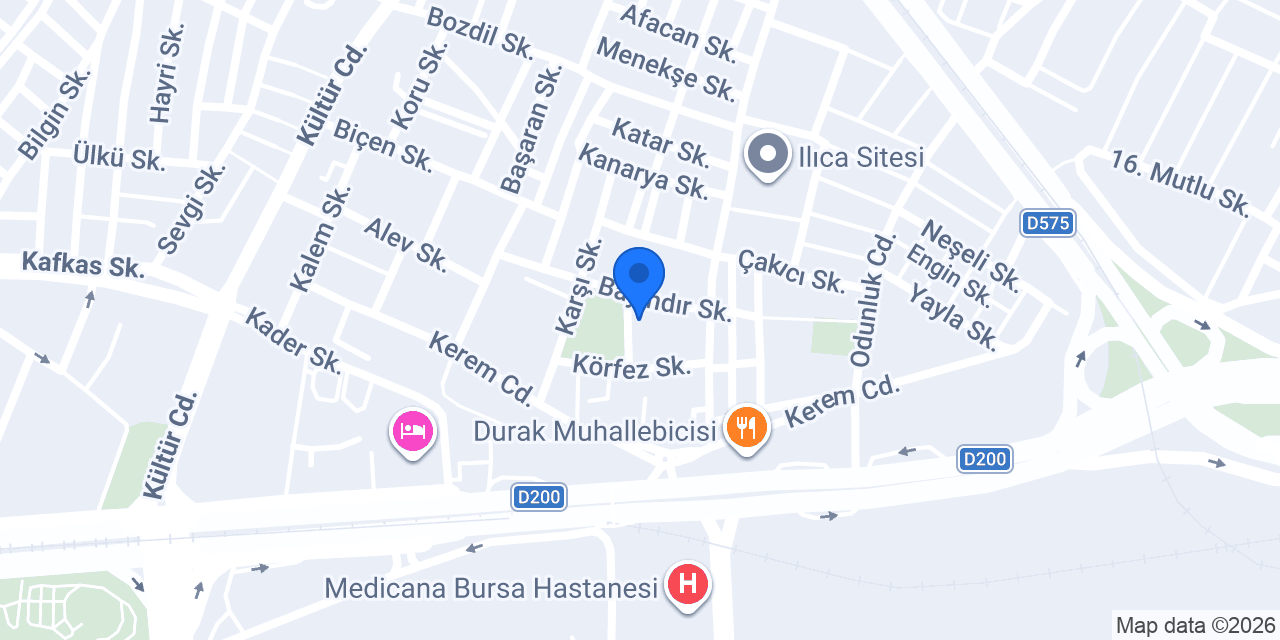 Sıraltı Çini Atölyesi konumu
