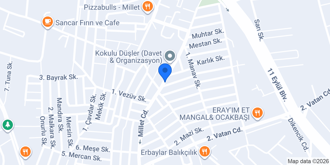 Sönmez Çiçek Evi konumu