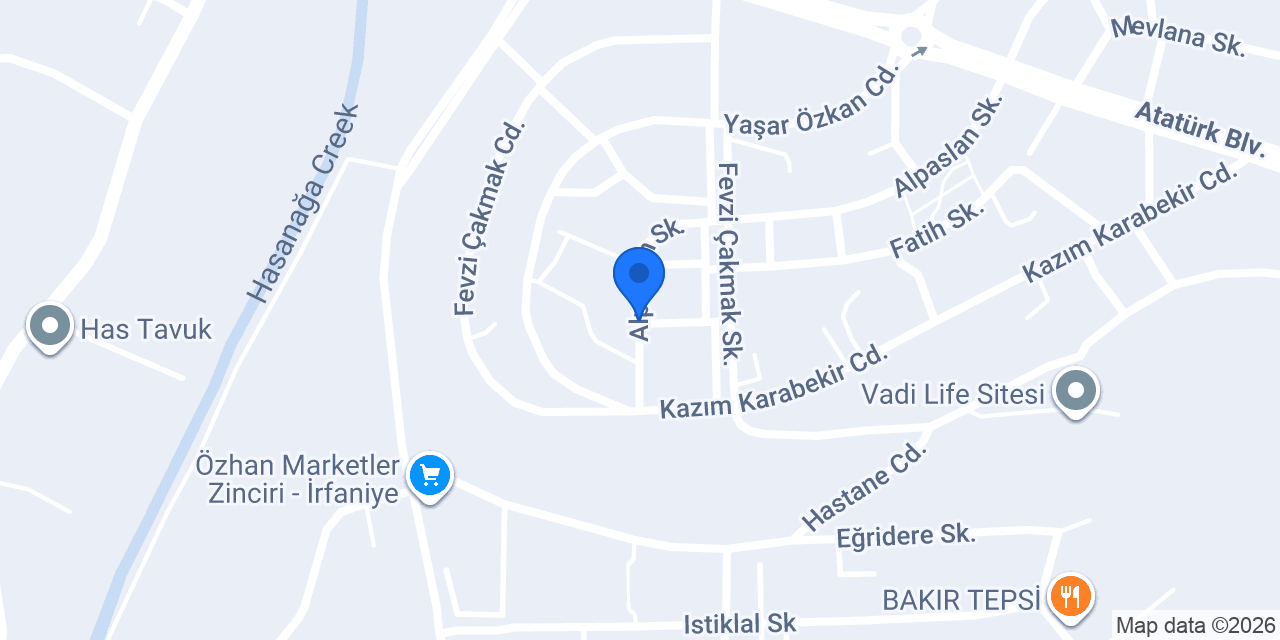 Uludağ Aksesuar konumu