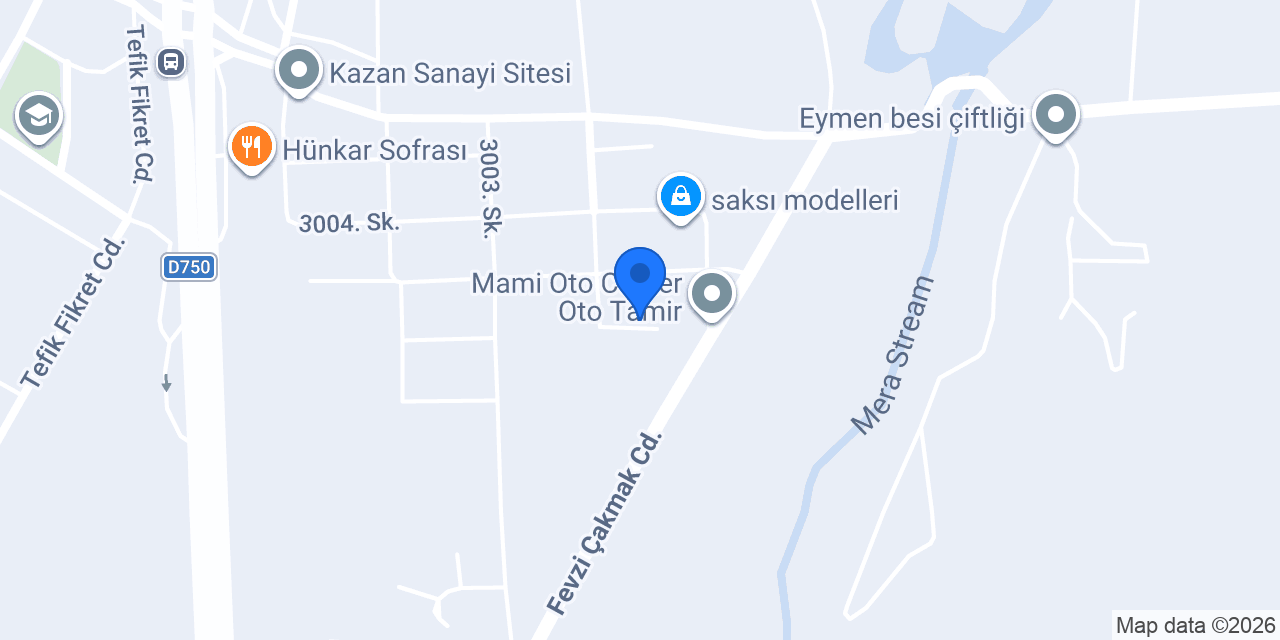 KADİR CAR PAINT konumu