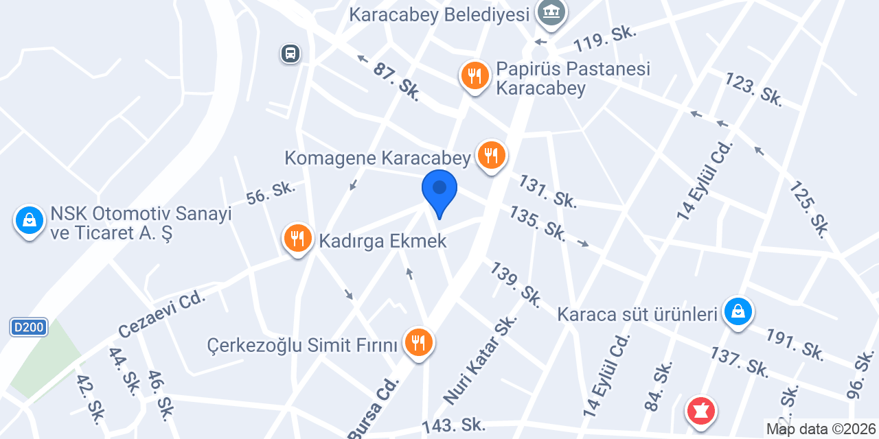 Nacar Elektronik Yazarkasa Pos konumu