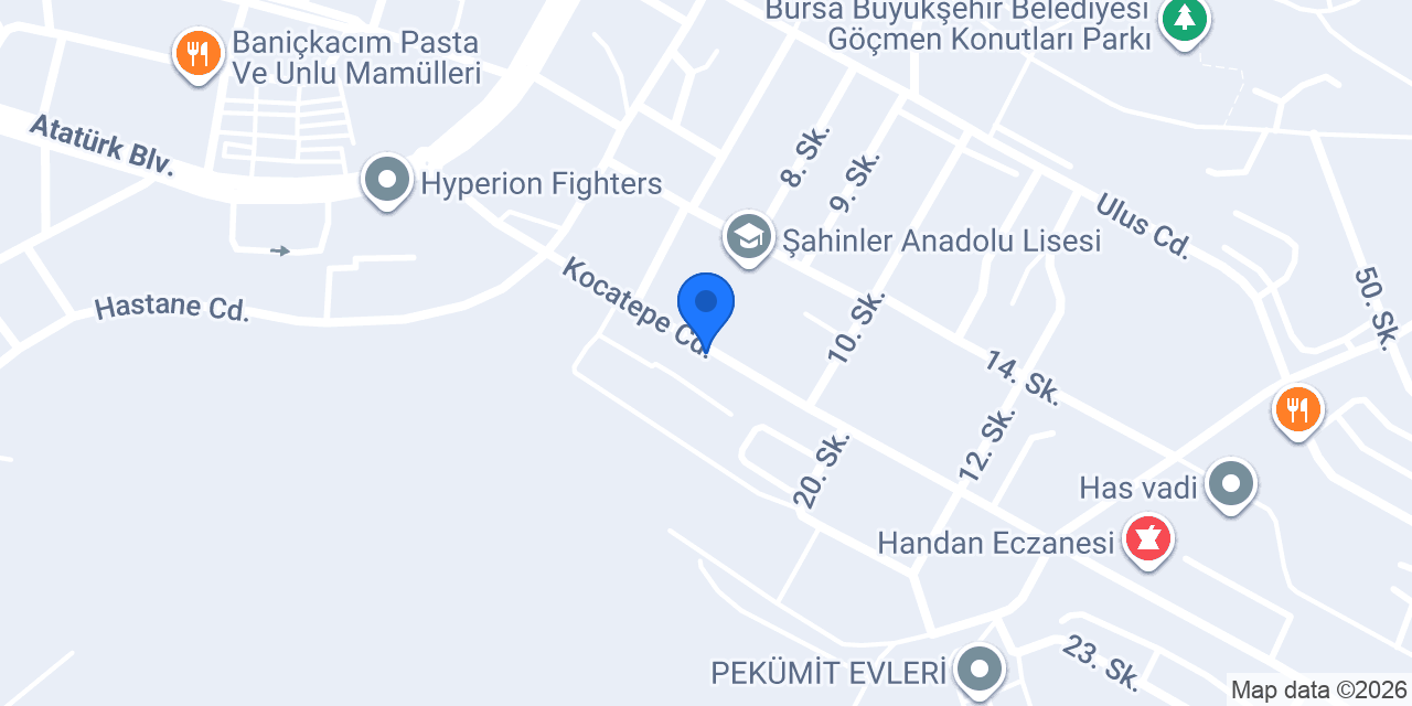EKER YAPI MARKET konumu