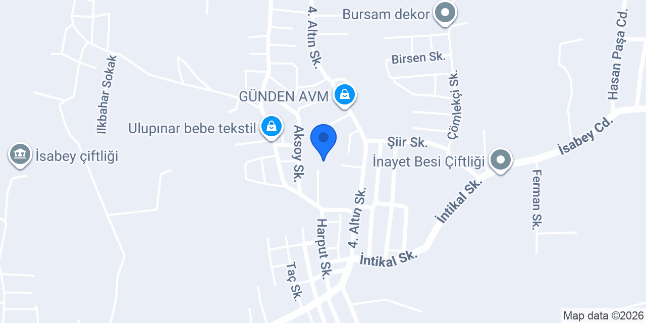 Kutay makine konumu