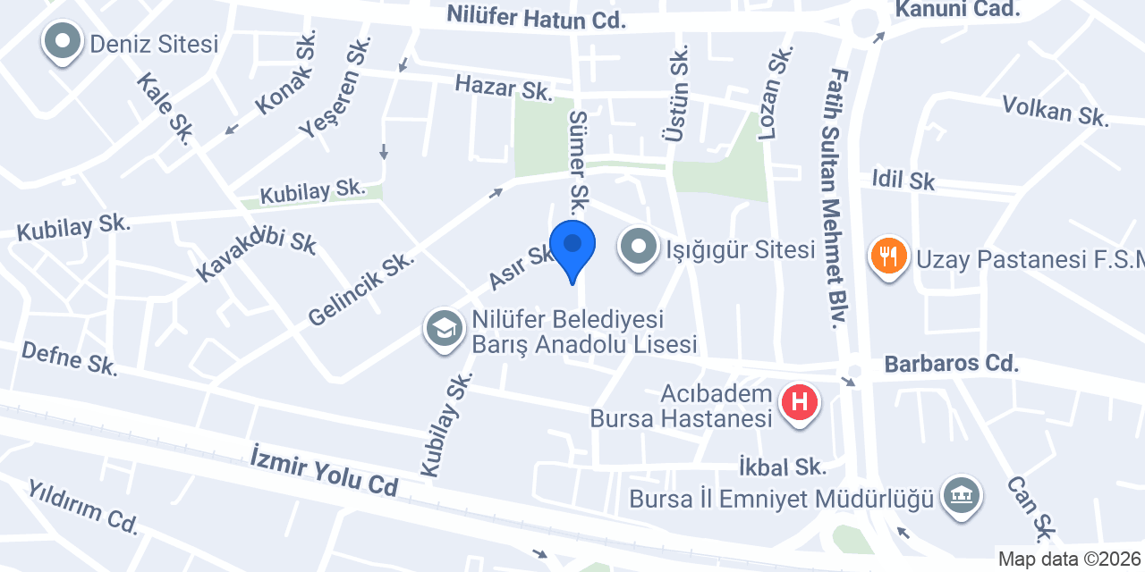 DESZPA BAYAN KUAFÖRÜ konumu
