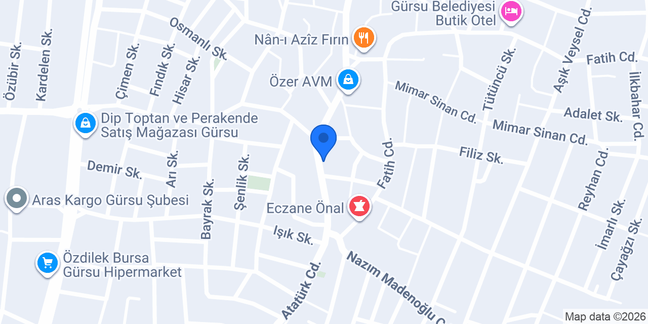 Kanatçı Şahan konumu