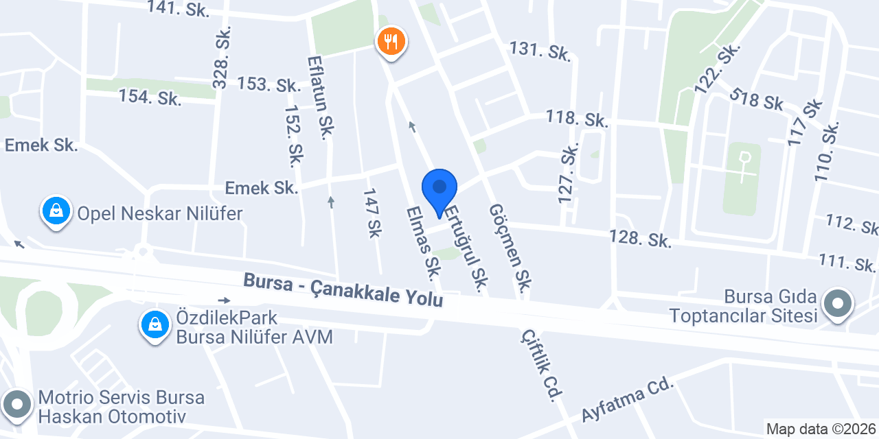 Ertuğrul Nilüfer Çilingir Anahtar konumu