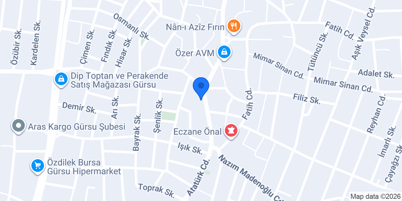 Çalışkan nakliyat konumu