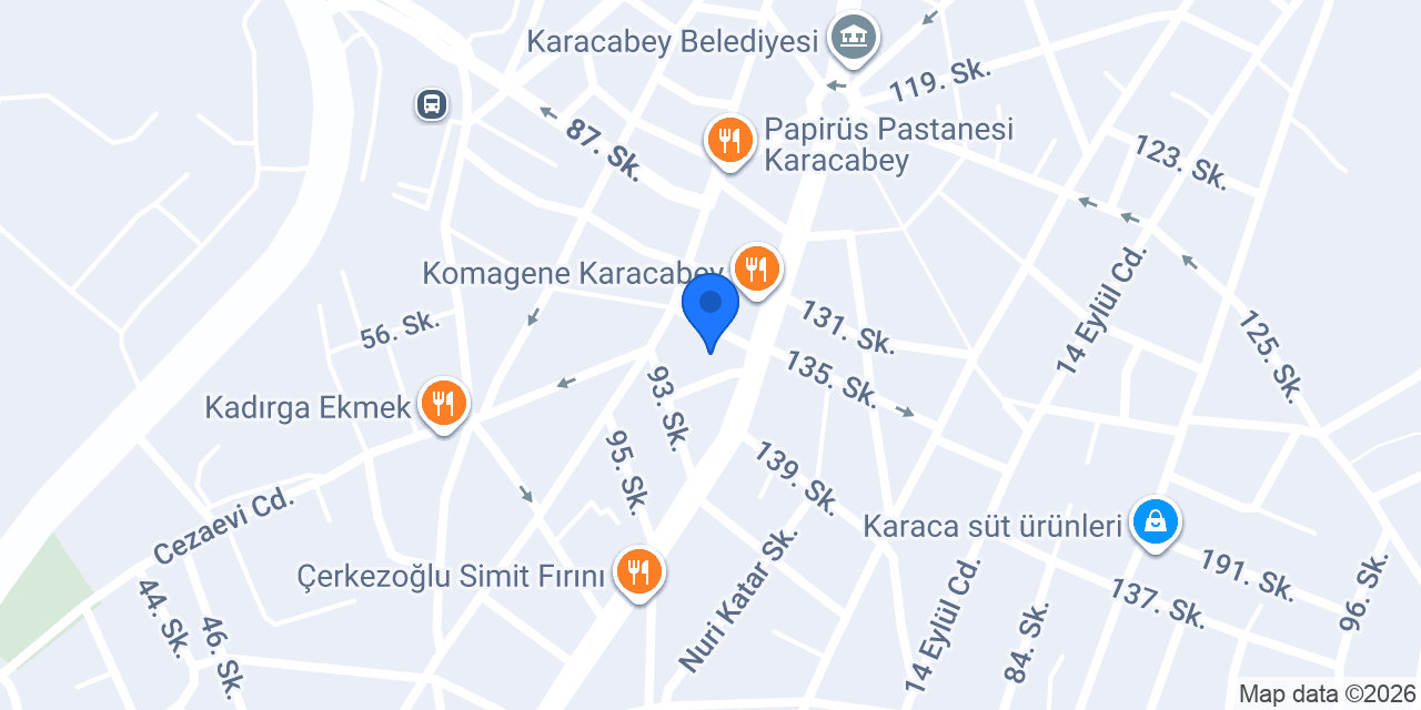 Karacabey İlçe Müftülüğü konumu