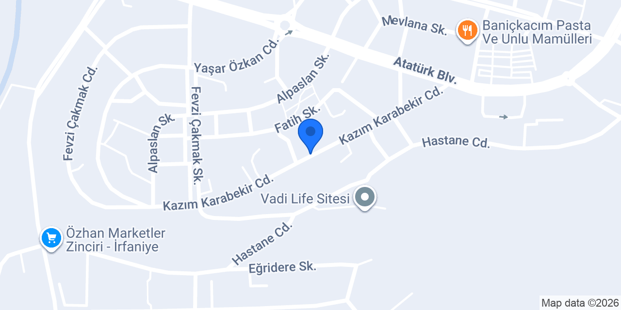 Yedi Vadi Kids konumu