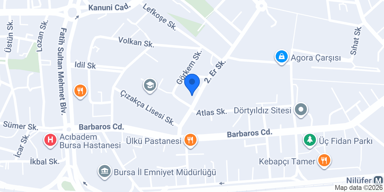 Lale Eczanesi konumu