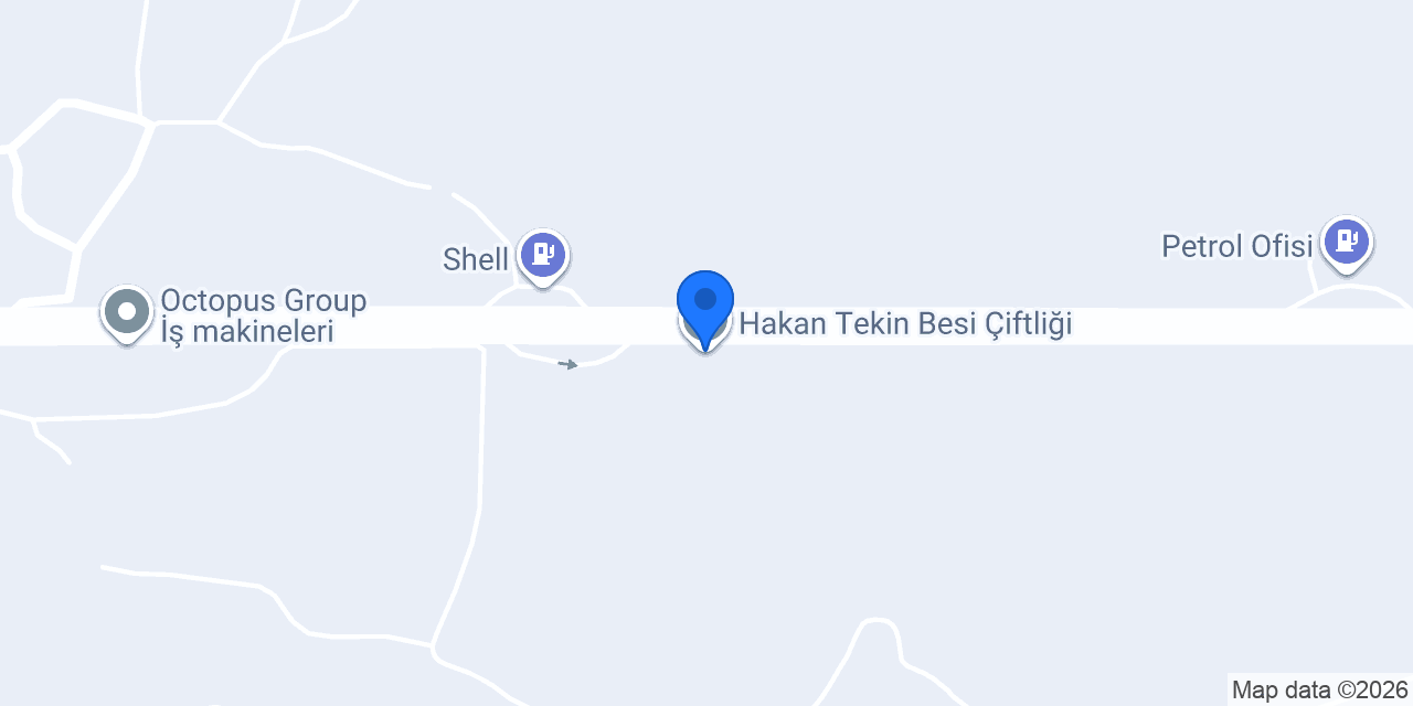 Hakan Tekin Besi Çiftliği konumu