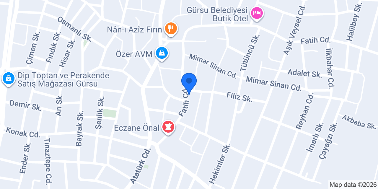 Kurtuluş Kız Kur'An Kursu konumu