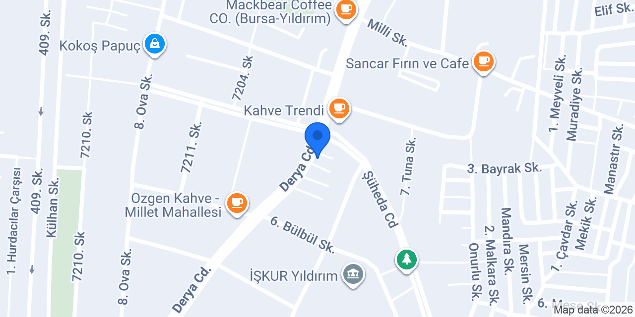 Ekspres Dürüm konumu