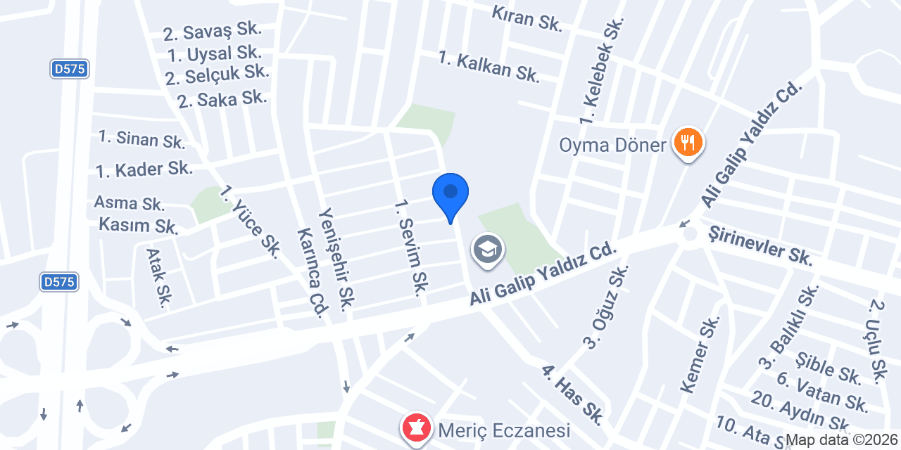 Yeni İpek Eczanesi konumu