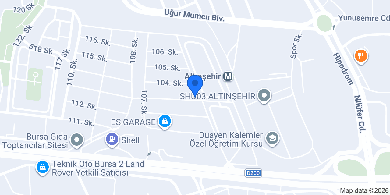 ALTINPINAR HALI YIKAMA FABRİKASİ konumu