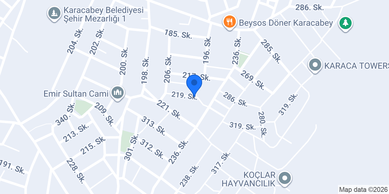İsmailoğlu Market konumu